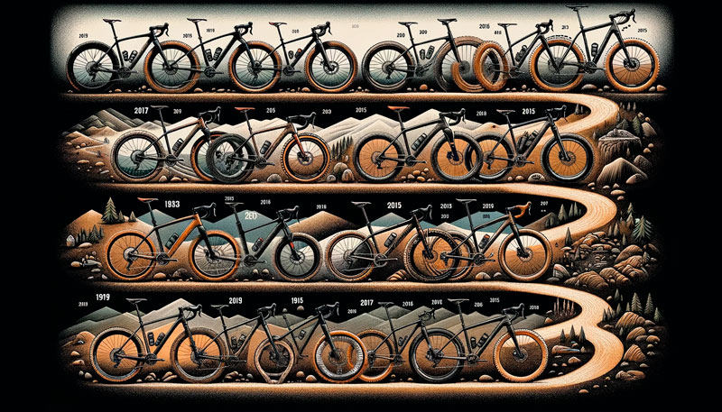 Historia de las bicicletas gravel